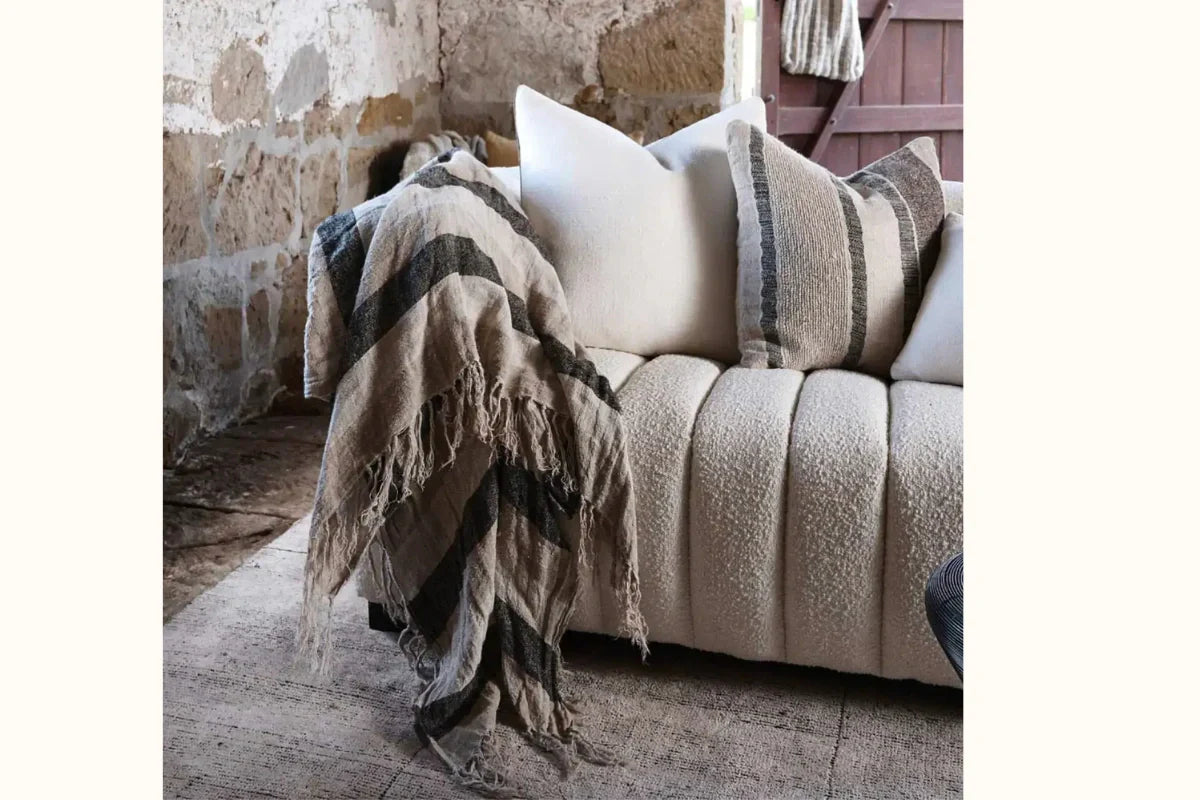 Why We Only Stock Linen and Natural Fibre Throws — Not Acrylic
