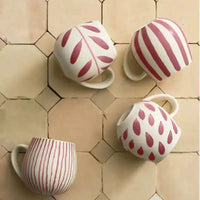 Thumbnail for Robert Gordon Hug Me Mugs – Rose Brush Set of 4 from House of Dudley