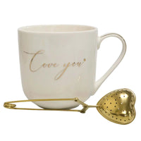 Thumbnail for Love You Mug & Heart Diffuser Gift Set from House of Dudley