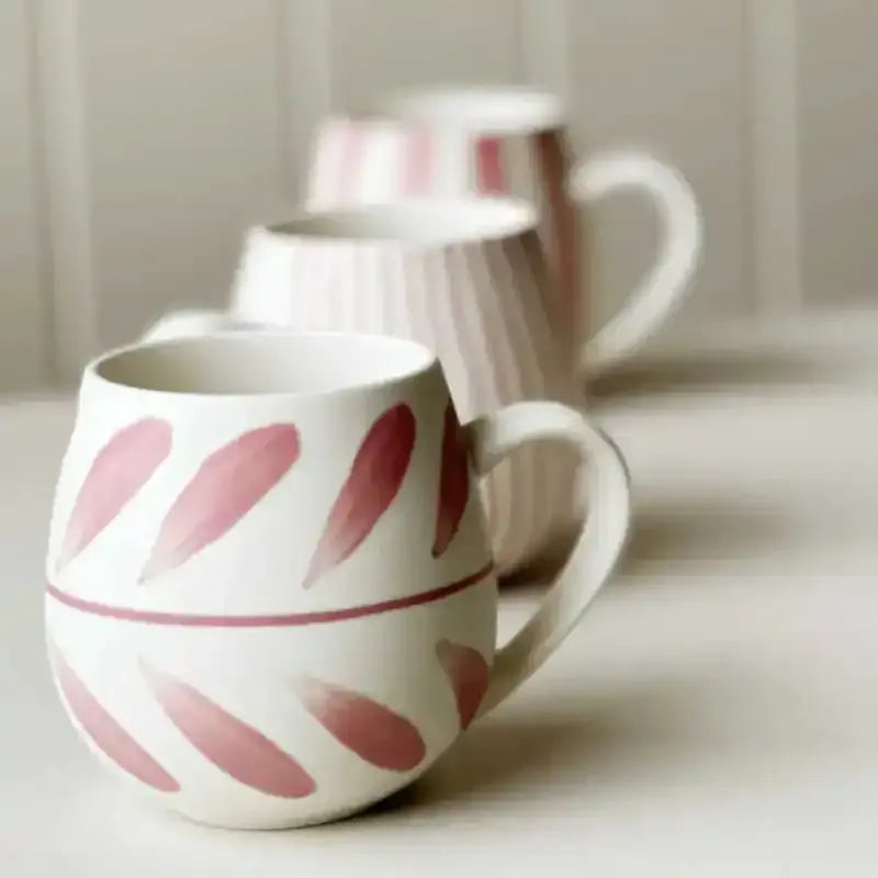 Robert Gordon Hug Me Mugs – Rose Brush Set of 4 from House of Dudley