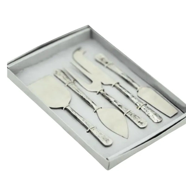 Cheese Knife Set Silver – boutique tableware gift Australia – House of Dudley Adelaide