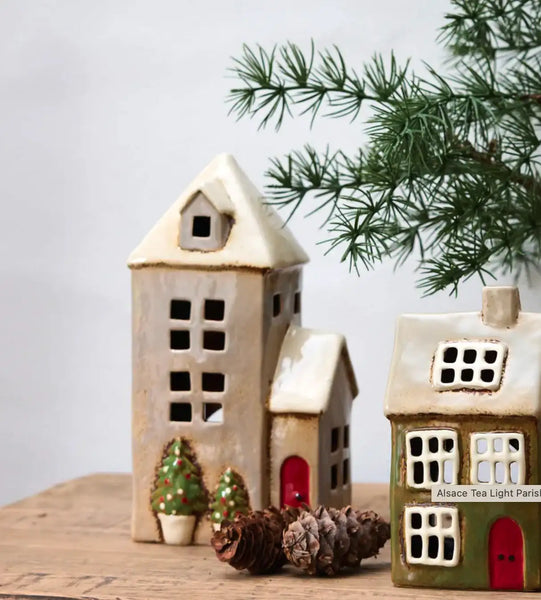 Tea Light Christmas Parish – Stone