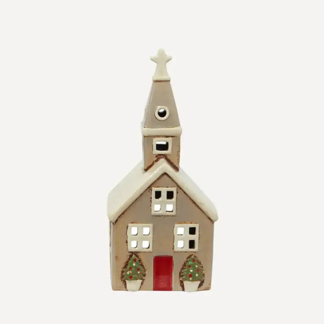 A Christmas Church - Stone – High quality House of Dudley homewares
