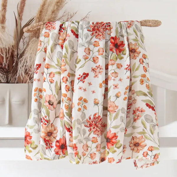 Baby Swaddle - Wildflowers-baby-gift-House-of-Dudley