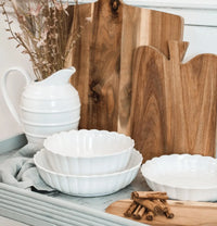 Thumbnail for Belle Bowl - White | House of Dudley