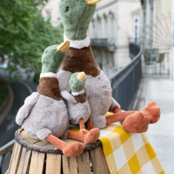 Big Hugo the Mallard Duck soft toy – further view