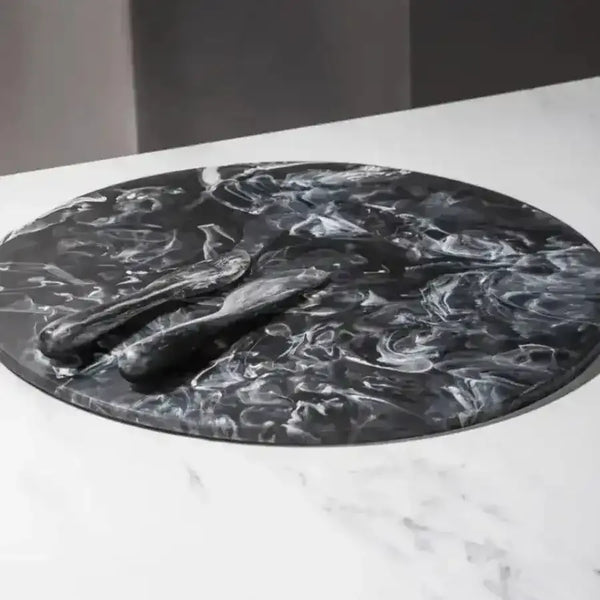 Cheese Set - 3pc Marlow Storm black | House of Dudley