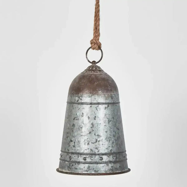 Christmas Rustic Tin Bell Small – Christmas decorative piece gift Australia – House of Dudley Adelaide