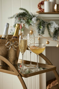 Thumbnail for Dotti Wine Glasses styled on a Christmas table, alternate view | House of Dudley
