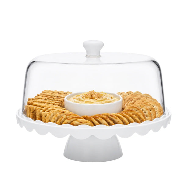 Cibo Acrylic 2-in-1 Server White