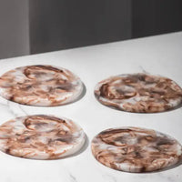 Thumbnail for Coaster Set - 4pk Marlow Espresso – High quality House of Dudley homewares