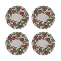 Thumbnail for Coasters Apples Round - S/4 – High quality House of Dudley homewares