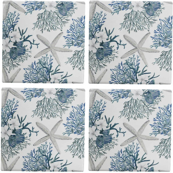 Coasters - Coastal - Set of 4 – High quality House of Dudley homewares