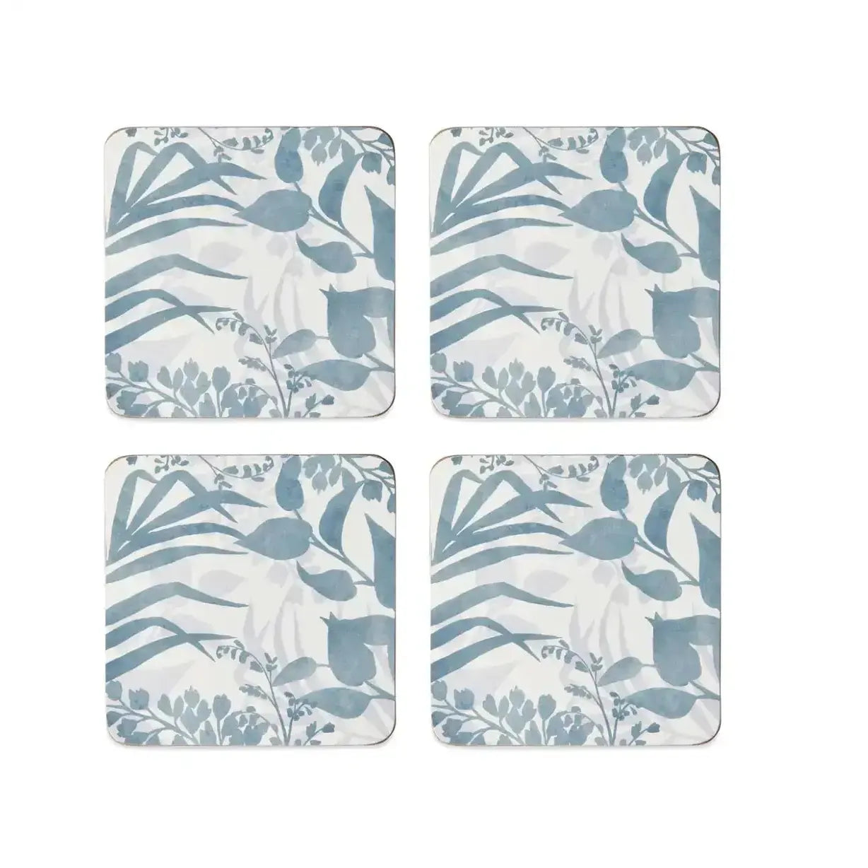 Coasters Isle Blue Grey Square - S/4 – High quality House of Dudley homewares