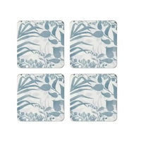 Thumbnail for Coasters Isle Blue Grey Square - S/4