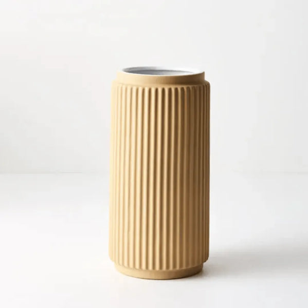 Culotta Vase - Mustard-decorative-vase-House-of-Dudley