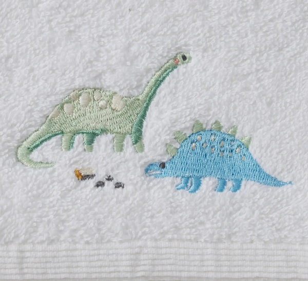 Dallying Dino Bath Towel & Face Washer