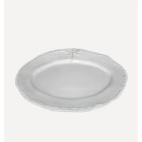 Thumbnail for Dragonfly Stoneware White Oval Platter Small – High quality House of Dudley homewares