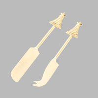 Thumbnail for Enchanted Forest Cheese Knives – Set of 2