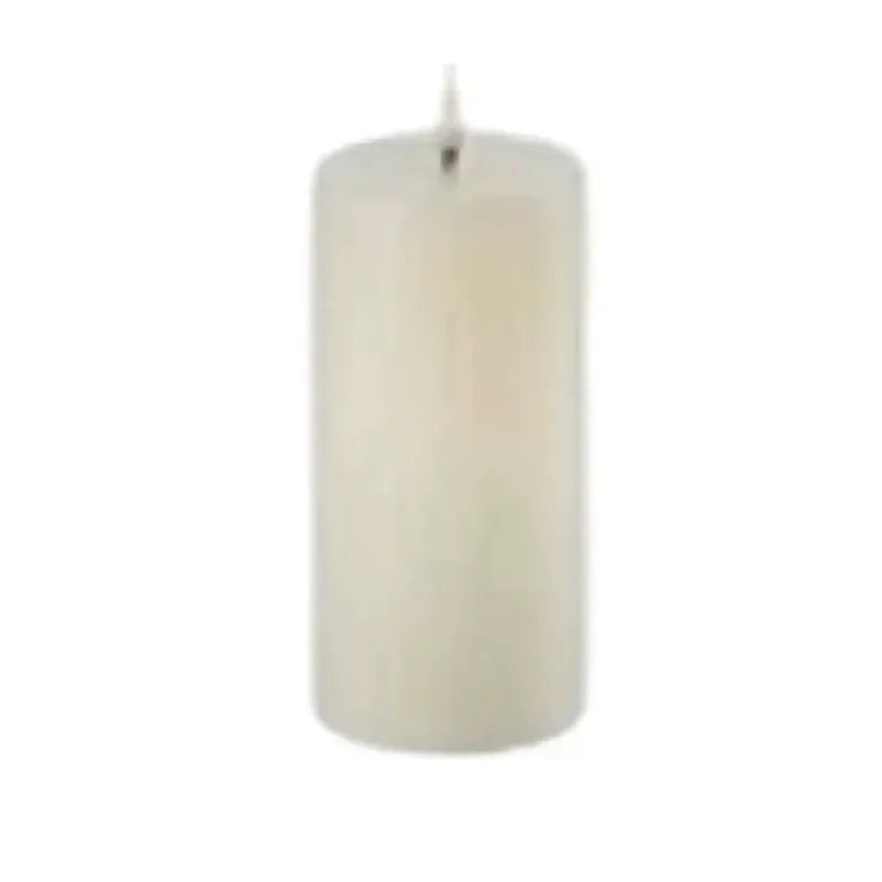 Flameless Pillar Candle - 7.8cm x 15.2cm - Classic Ivory | House of Dudley