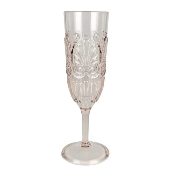 Flemington Acrylic Champagne Flute - Pink – High quality House of Dudley homewares