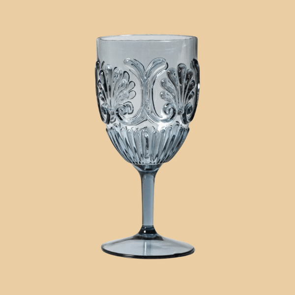 Flemington Acrylic Wine Glass - Blue – High quality House of Dudley homewares