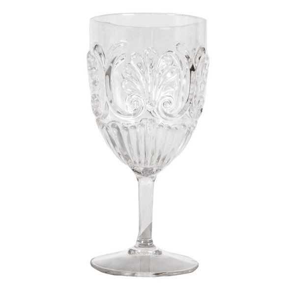 Flemington Acrylic Wine Glass - Clear – High quality House of Dudley homewares