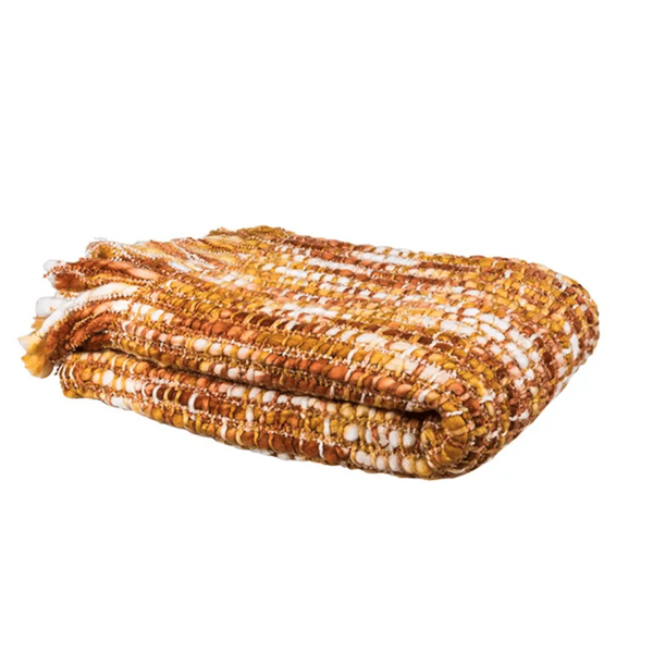 Galet Throw - Rust-Clay-throw-blanket-House-of-Dudley