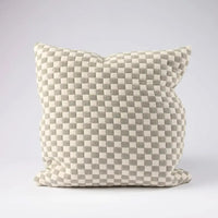 Thumbnail for Gambit Cushion - Off White / Pistachio – High quality House of Dudley homewares