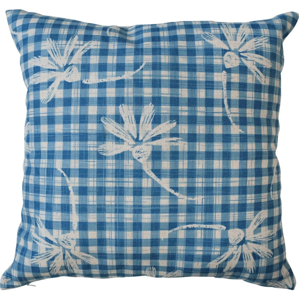 Gingham Petal Cushion – High quality House of Dudley homewares