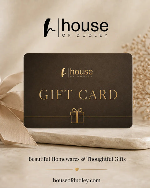 House of Dudley Digital Gift Card – boutique homewares gift Australia – House of Dudley Adelaide