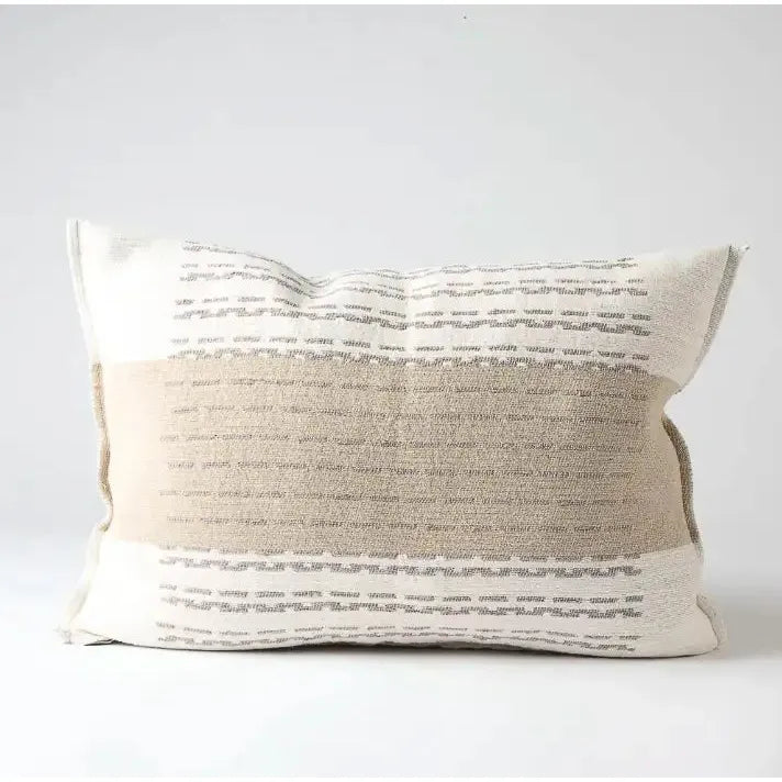 Hagen Cushion - Off White / Slate – High quality House of Dudley homewares