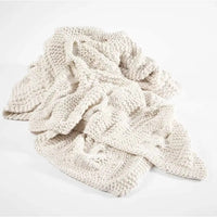 Thumbnail for Heirloom Handwoven Throw - Off White-throw-blanket-House-of-Dudley