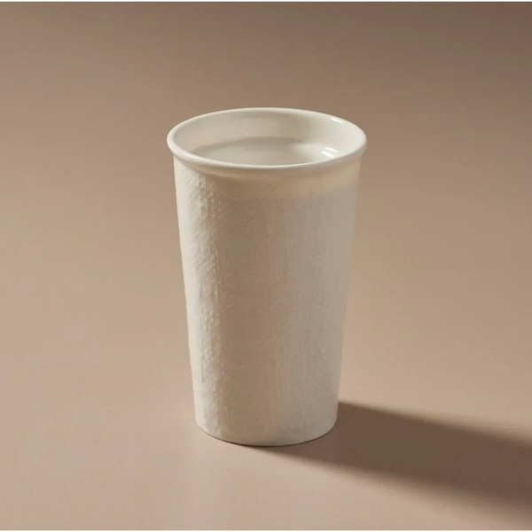 Keeper Cup - Ceramic - White Linen – High quality House of Dudley homewares