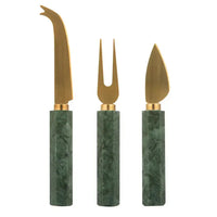 Thumbnail for Kira Green 3 Piece Grazing Knife Set – High quality House of Dudley homewares