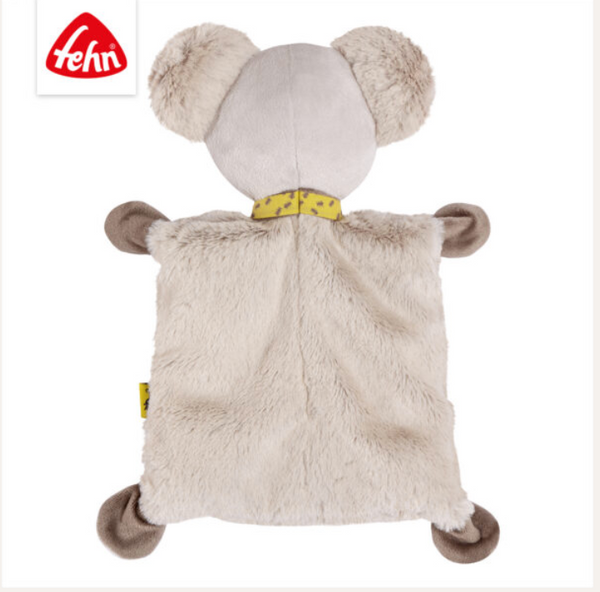 Koala soft toy, detail of the face