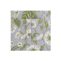 Thumbnail for Lux and Beau Napkins Floral Grey and Moss Set of 4