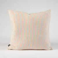 Thumbnail for Marina Cushion - Off White / Nutmeg Stripe – High quality House of Dudley homewares