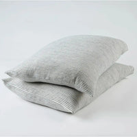 Thumbnail for Marina Pillowcase Set - Off White w' Ink Stripe – High quality House of Dudley homewares