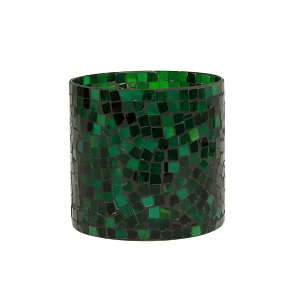 Mosaic Green Votive - Large – High quality House of Dudley homewares