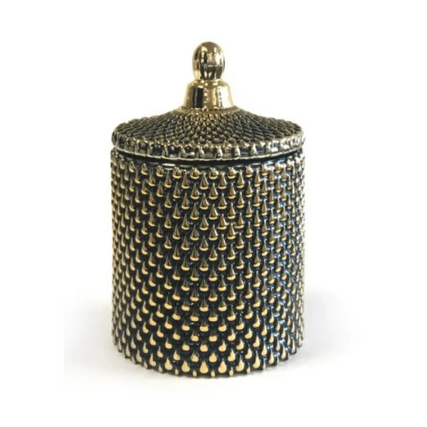 Navy Gold Trinket Jar - Medium – High quality House of Dudley homewares