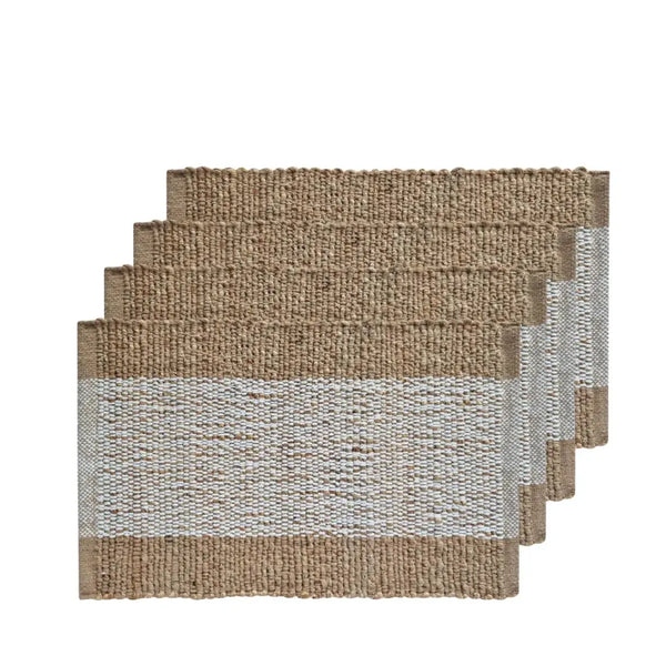 Placemats Blake Jute - S/4 – High quality House of Dudley homewares