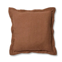 Thumbnail for Riley Coffee Linen Cushion – High quality House of Dudley homewares