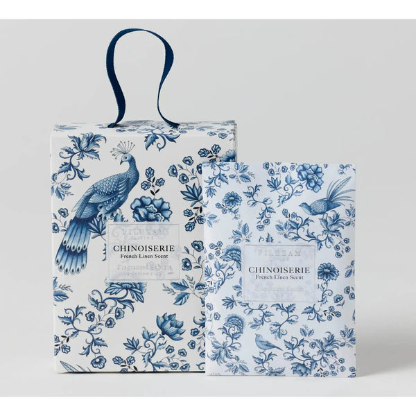 Scented Mini Sachets - Chinoiserie - French Linen – High quality House of Dudley homewares