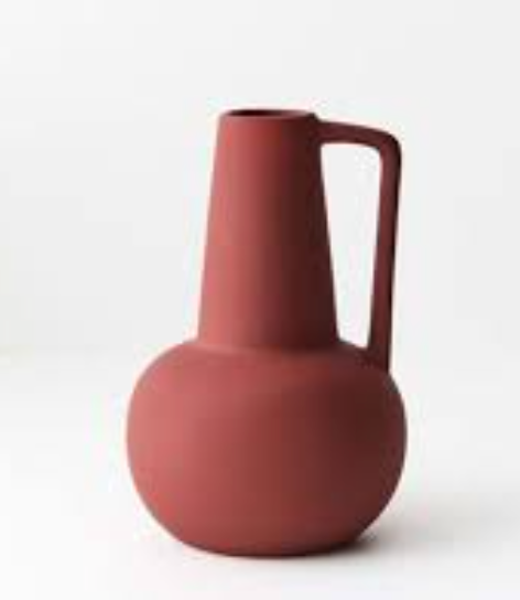 Lucena Vase – Crimson