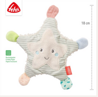 Thumbnail for Crinkle starfish baby toy, alternate view showing all five points