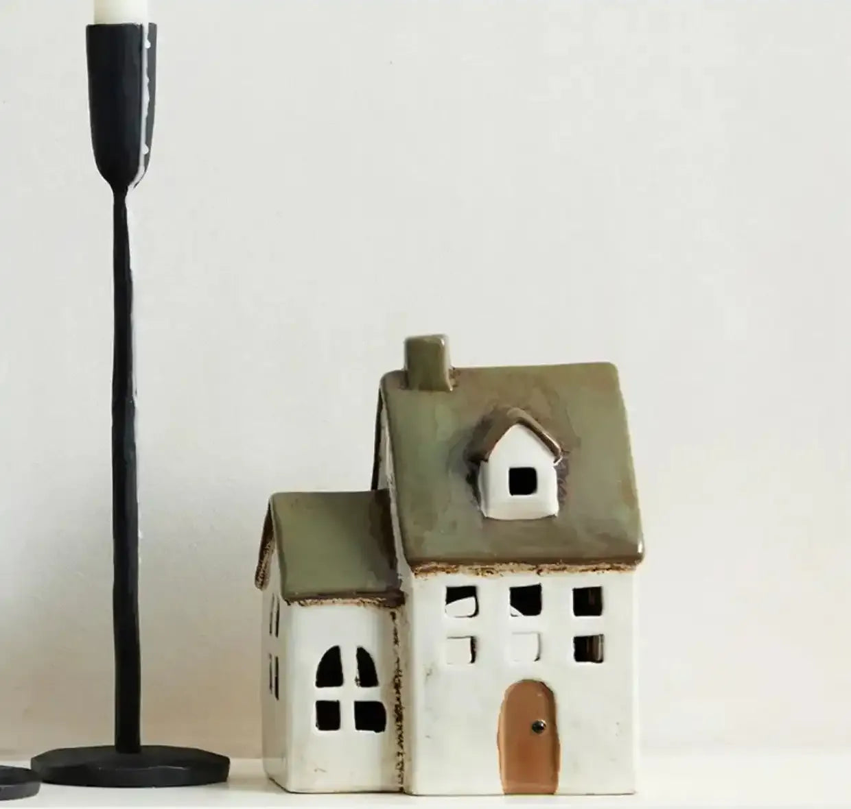 Tea Light Chapel – Olive Green | House of Dudley