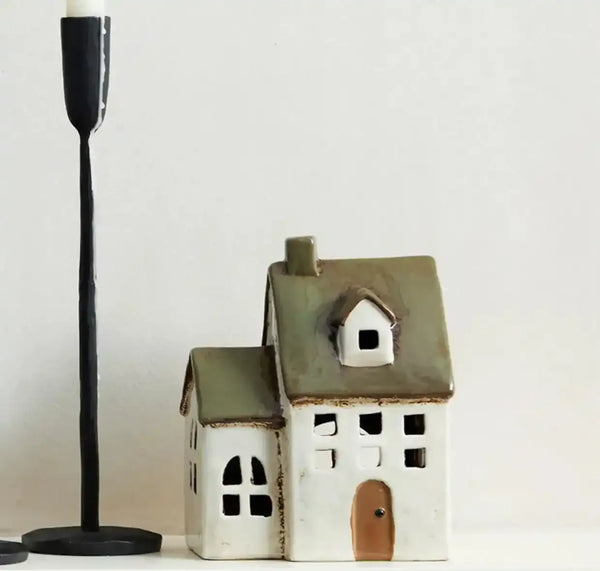 Tea Light Chapel – Olive Green | House of Dudley