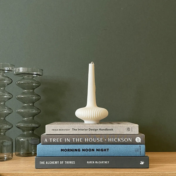 Sculptural Soy Wax Candle - Ridge Lantern-Candle-House-of-Dudley
