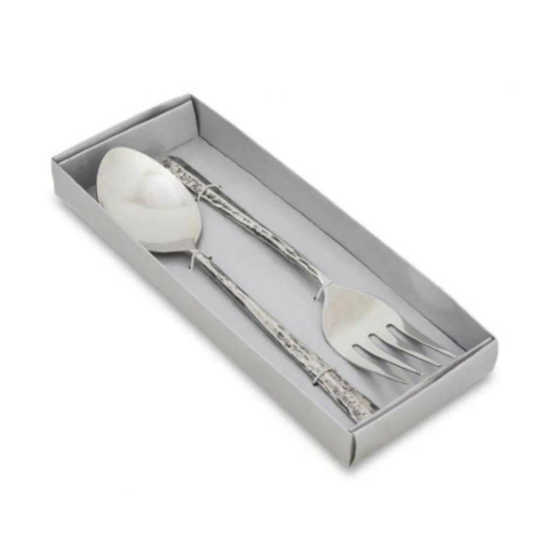 Set of 2 Classic Stainless Steel Salad Servers – High quality House of Dudley homewares